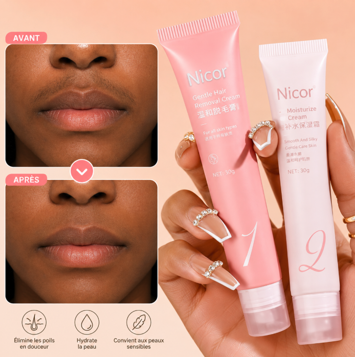 Nicor™ Kit dépilatoire 1+1-SOPK TCHAD